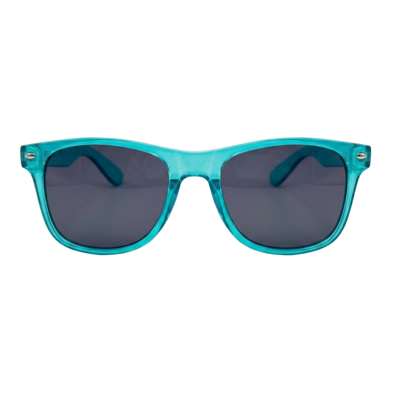 444 Foreign Eli Sunglasses - Translucent Blue